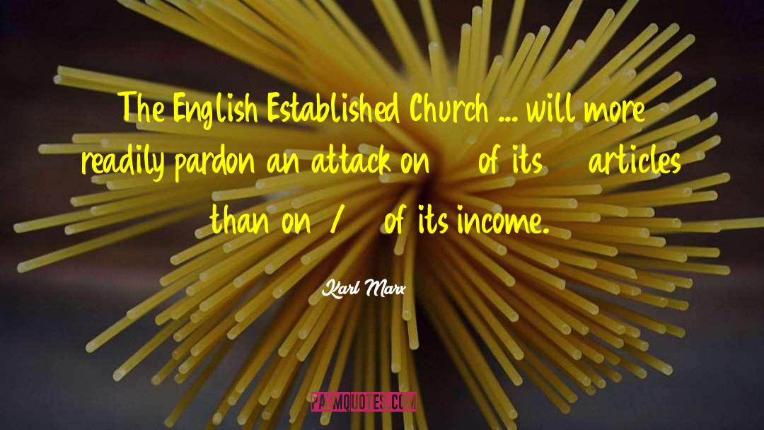 Church On Sunday quotes by Karl Marx