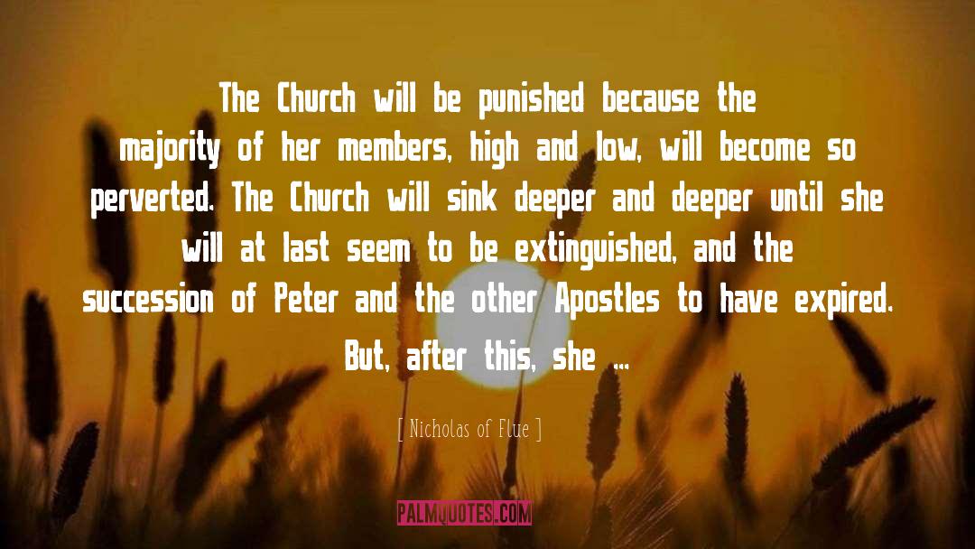 Church Pastor quotes by Nicholas Of Flue