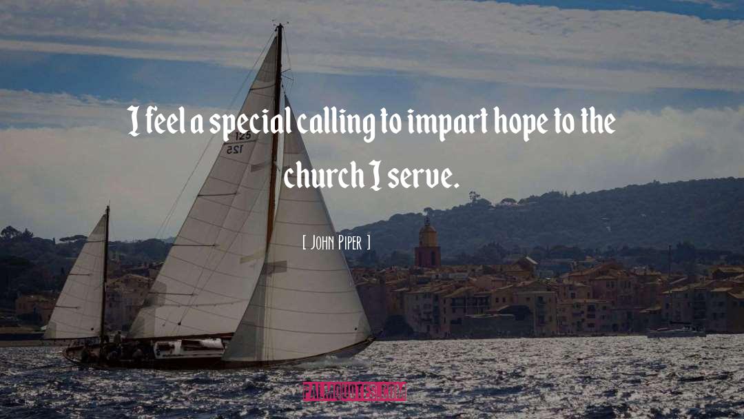 Church quotes by John Piper