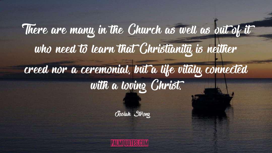 Church quotes by Josiah Strong