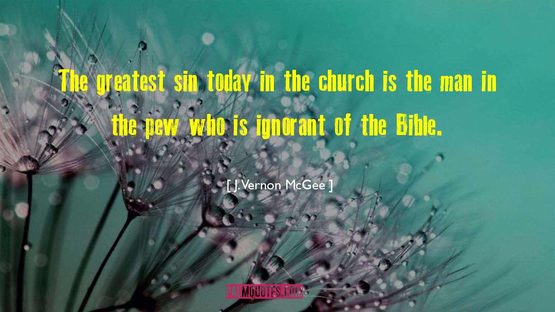 Church Today quotes by J. Vernon McGee