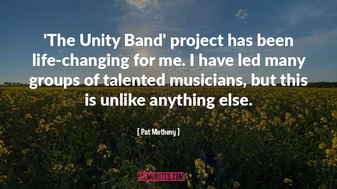 Church Unity quotes by Pat Metheny