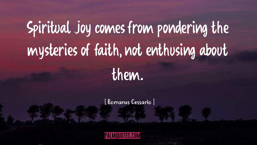 Churches Faith quotes by Romanus Cessario