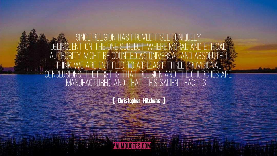 Churches quotes by Christopher Hitchens