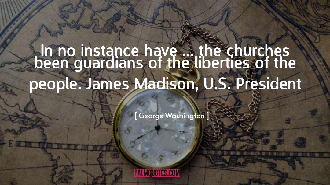 Churches quotes by George Washington