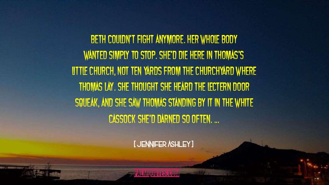 Churchyard quotes by Jennifer Ashley