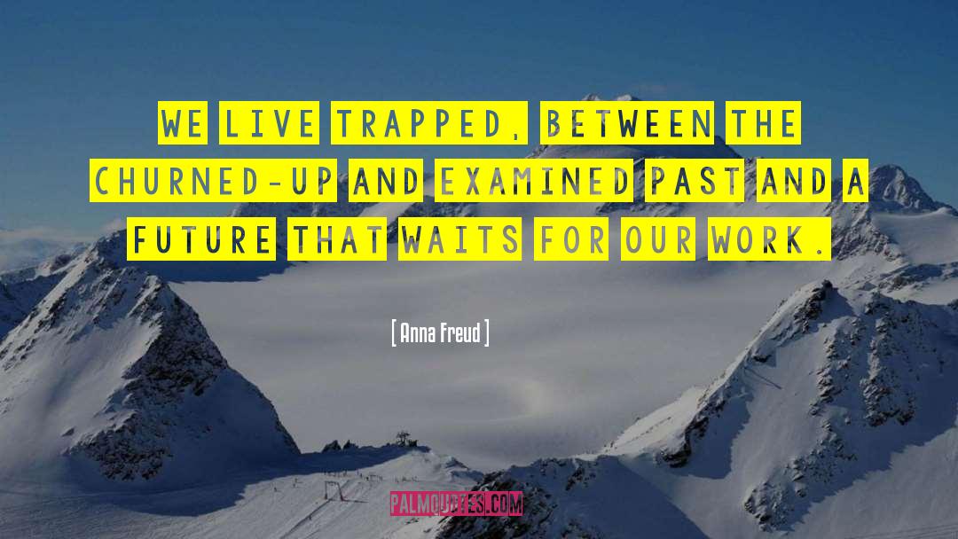 Churned Up quotes by Anna Freud
