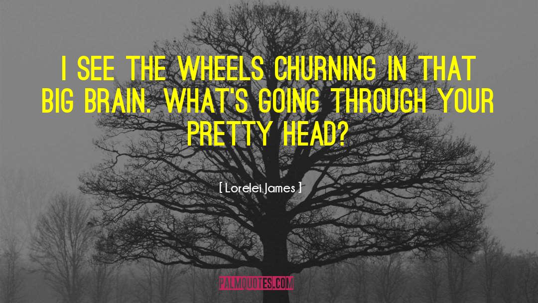 Churning quotes by Lorelei James