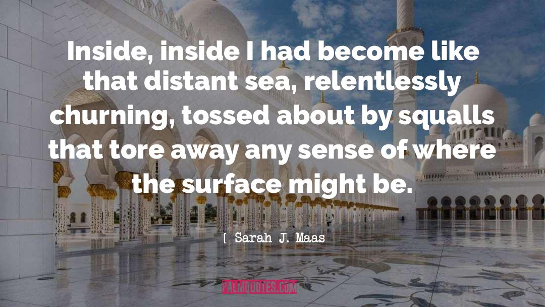 Churning quotes by Sarah J. Maas