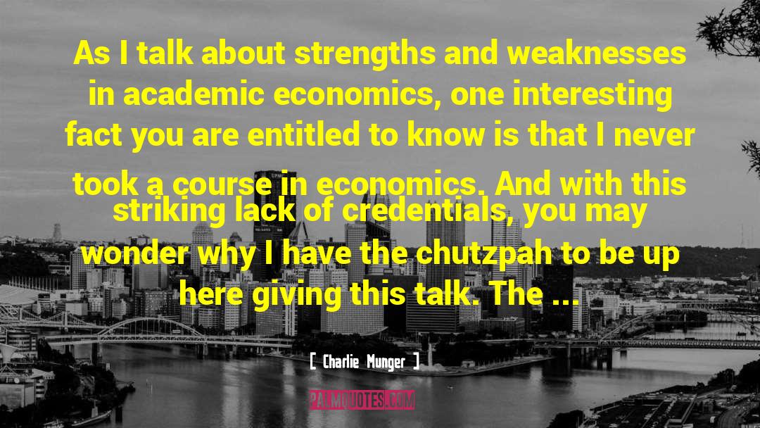 Chutzpah quotes by Charlie Munger