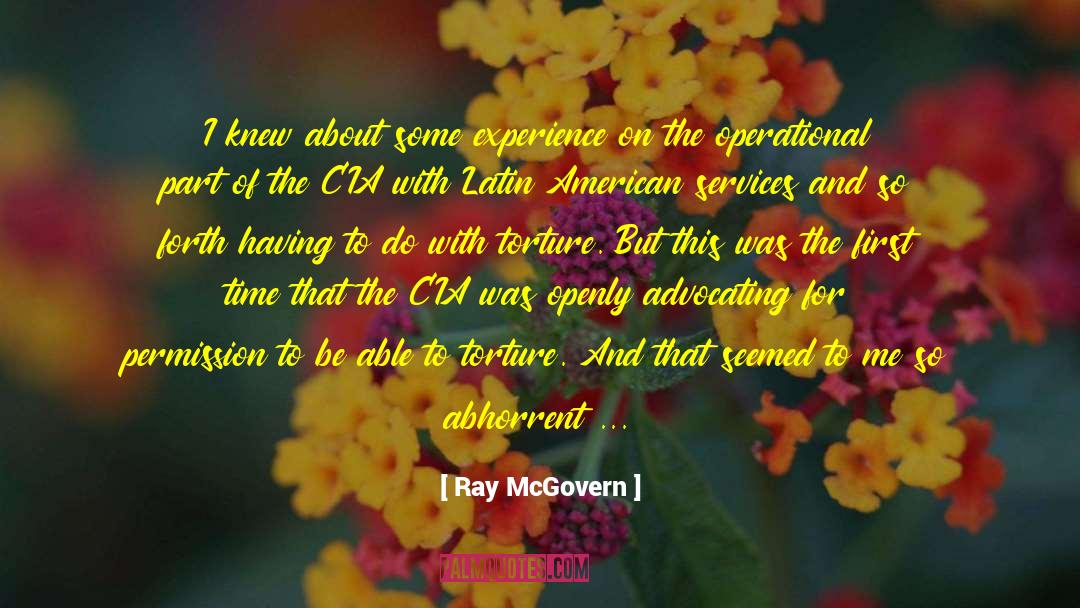 Cia Agents quotes by Ray McGovern