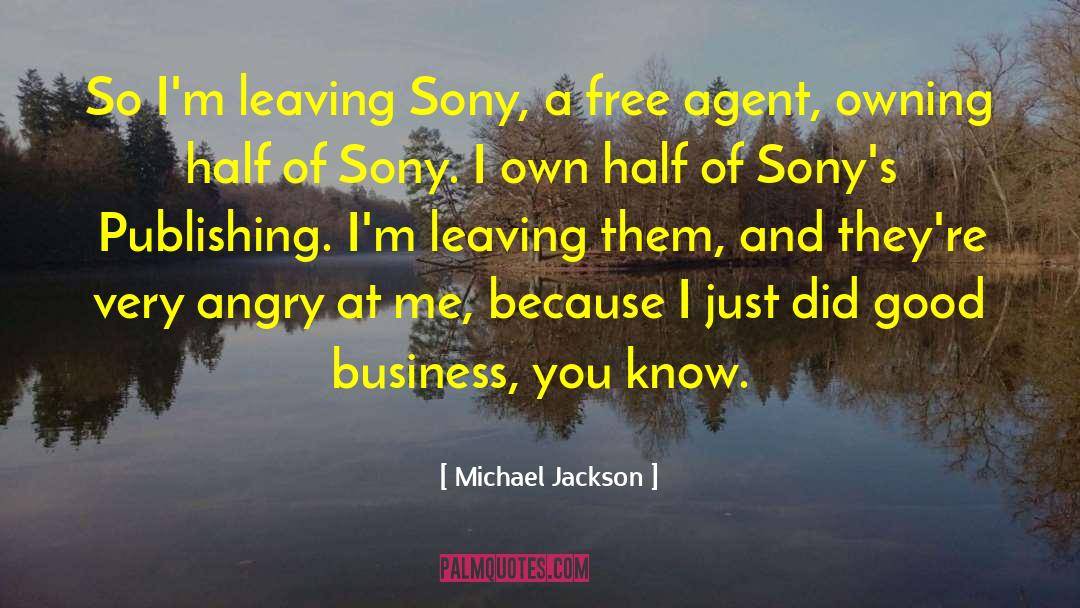 Cia Agents quotes by Michael Jackson