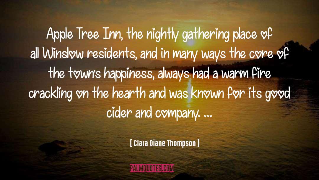 Cider quotes by Clara Diane Thompson