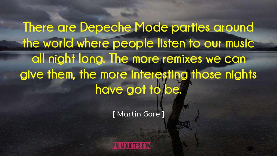 Cieu Remix quotes by Martin Gore