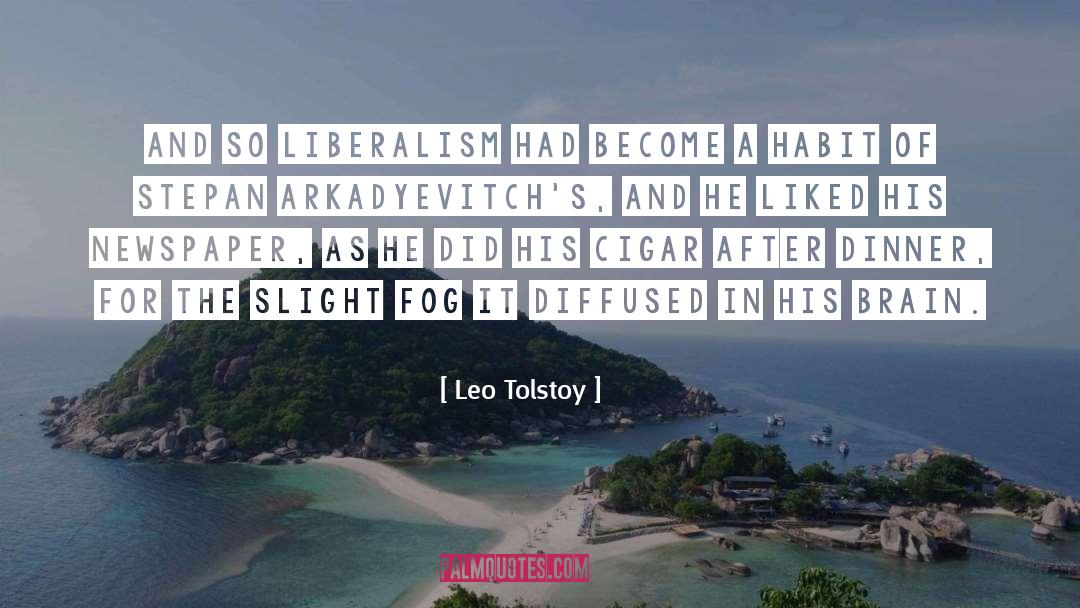 Cigar quotes by Leo Tolstoy