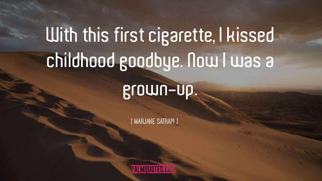 Cigarette Humor quotes by Marjane Satrapi