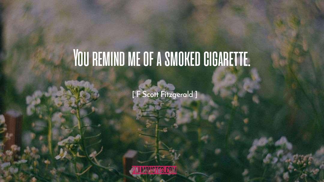 Cigarette Lighters quotes by F Scott Fitzgerald