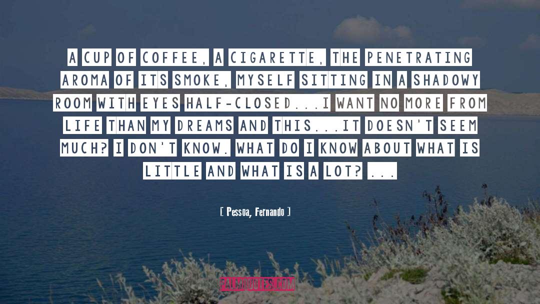 Cigarette quotes by Pessoa, Fernando