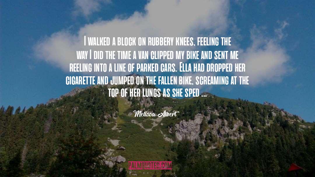 Cigarette quotes by Melissa Albert