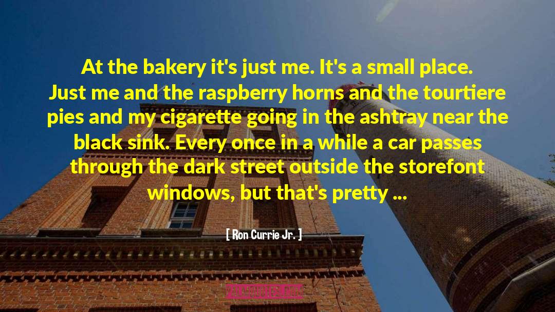 Cigarette Smoke quotes by Ron Currie Jr.