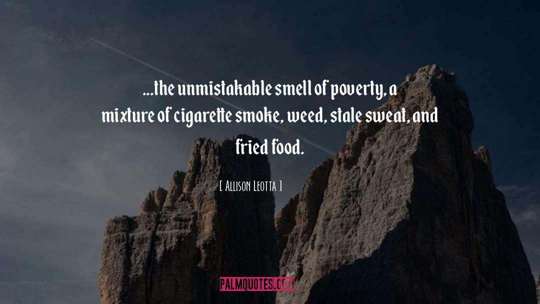 Cigarette Smoke quotes by Allison Leotta