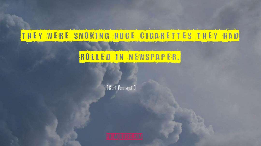 Cigarettes quotes by Kurt Vonnegut