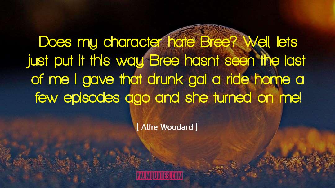 Cimone Woodard quotes by Alfre Woodard