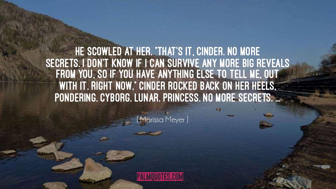 Cinder quotes by Marissa Meyer