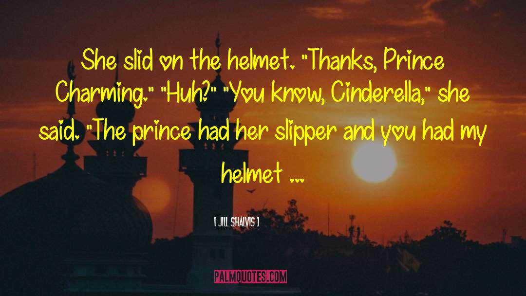 Cinderella quotes by Jill Shalvis