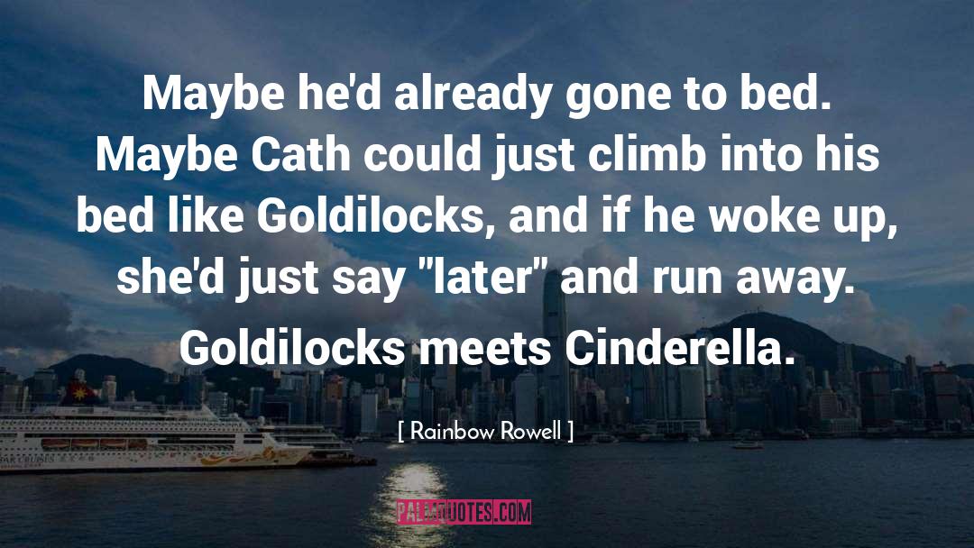 Cinderella quotes by Rainbow Rowell