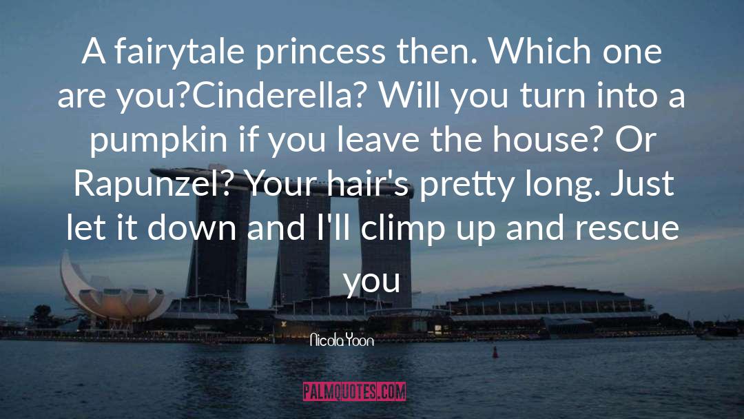 Cinderella quotes by Nicola Yoon