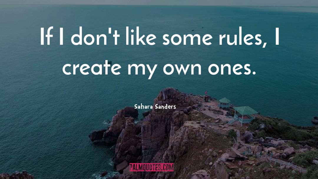 Cinderella Rules quotes by Sahara Sanders