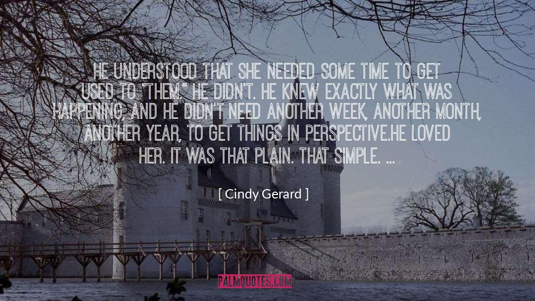 Cindy Gerard quotes by Cindy Gerard