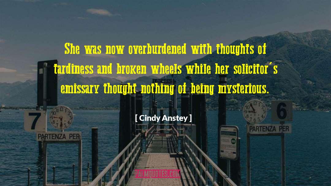 Cindy quotes by Cindy Anstey