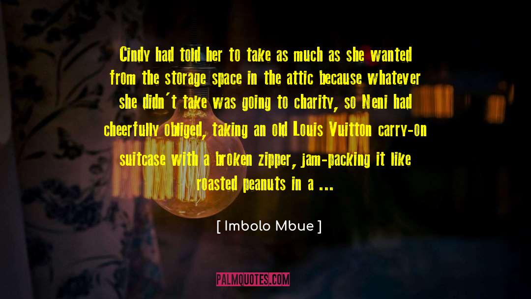 Cindy Woodsmall quotes by Imbolo Mbue
