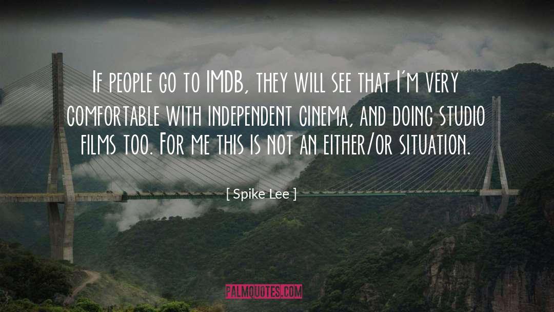 Cinema quotes by Spike Lee