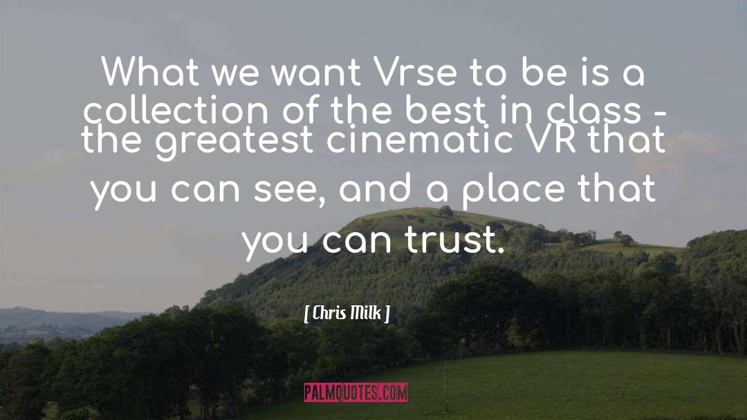 Cinematic quotes by Chris Milk