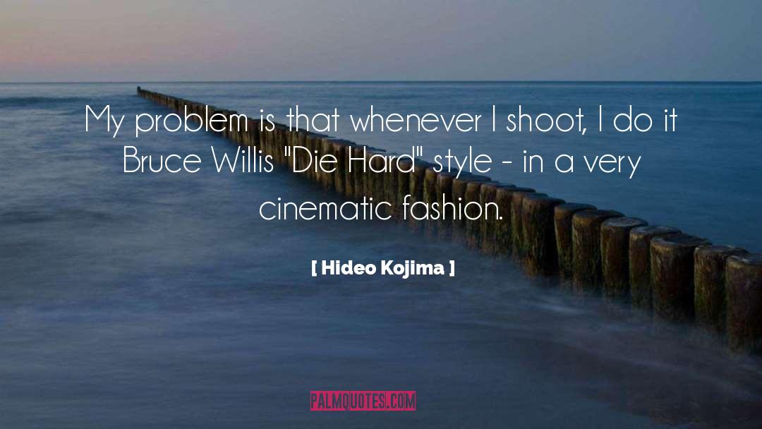 Cinematic quotes by Hideo Kojima