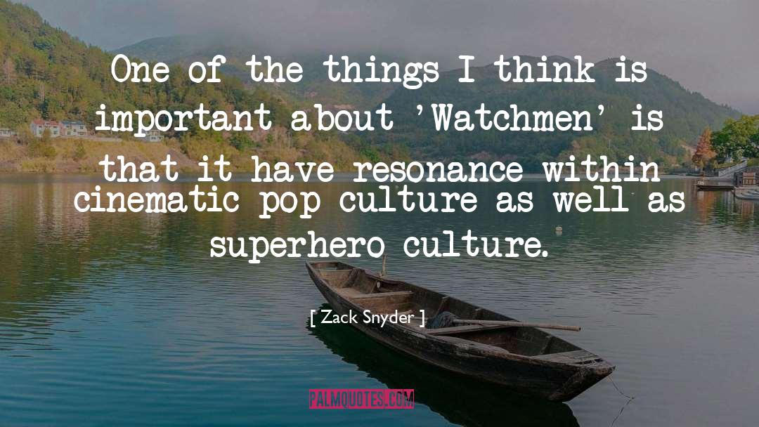 Cinematic quotes by Zack Snyder