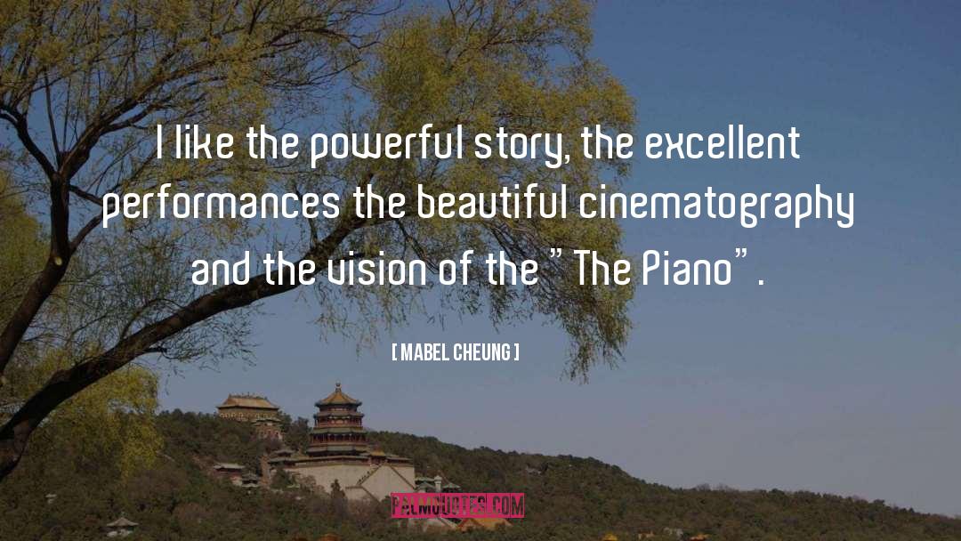 Cinematography quotes by Mabel Cheung