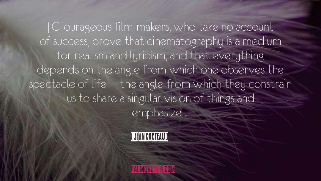 Cinematography quotes by Jean Cocteau