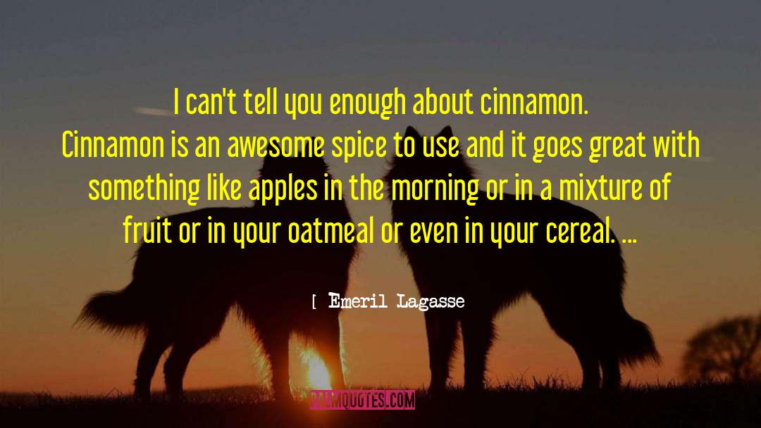 Cinnamon Buns quotes by Emeril Lagasse