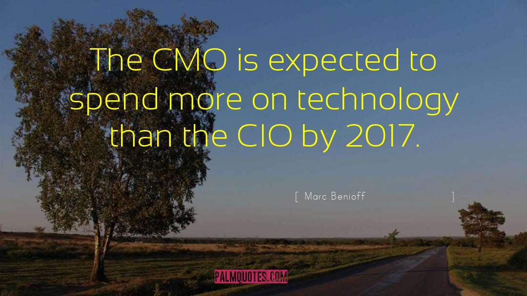 Cio quotes by Marc Benioff