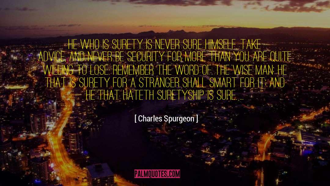 Cipher Security quotes by Charles Spurgeon