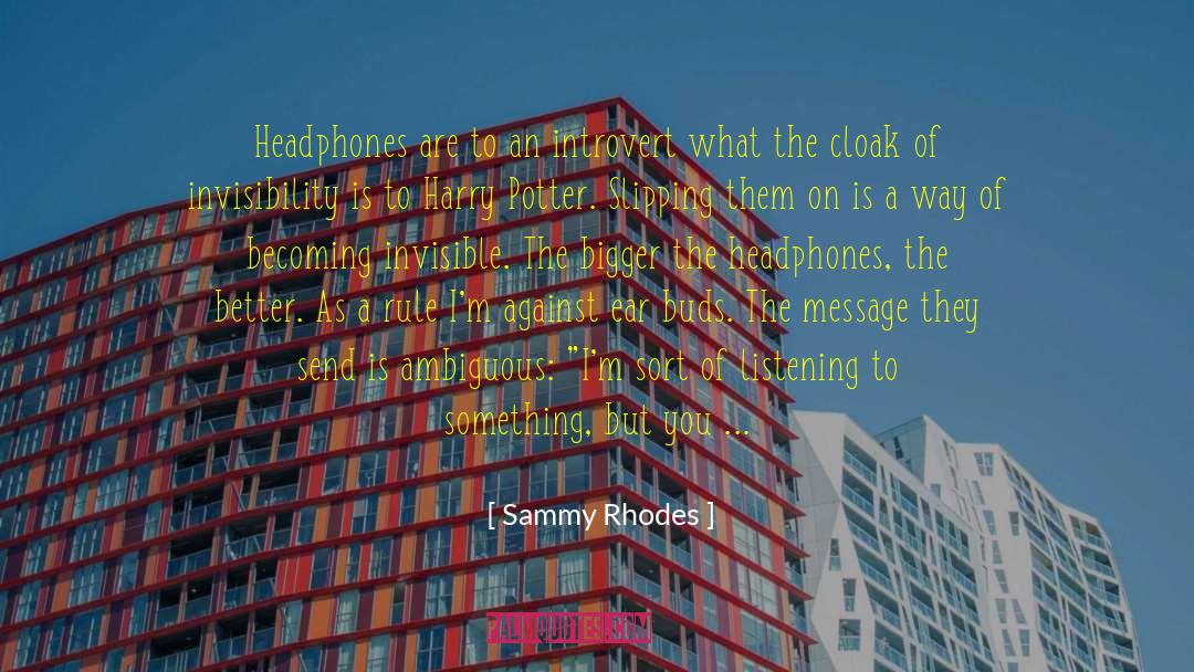 Ciphered Message quotes by Sammy Rhodes