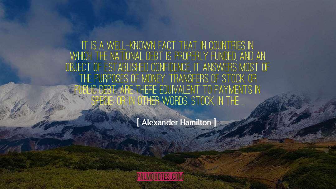 Cipressi Specie quotes by Alexander Hamilton