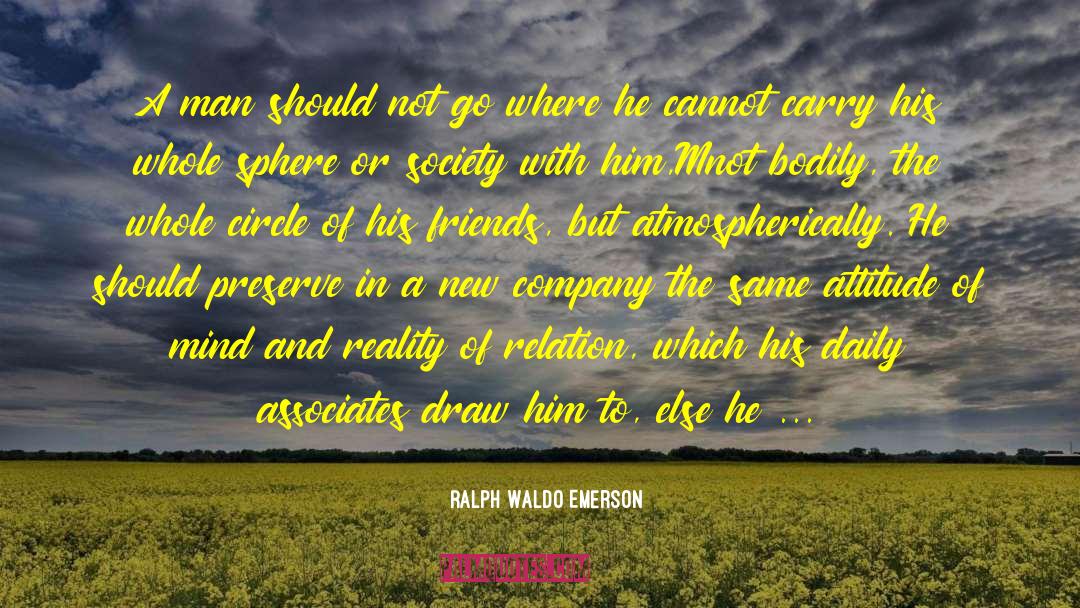 Circle Series quotes by Ralph Waldo Emerson