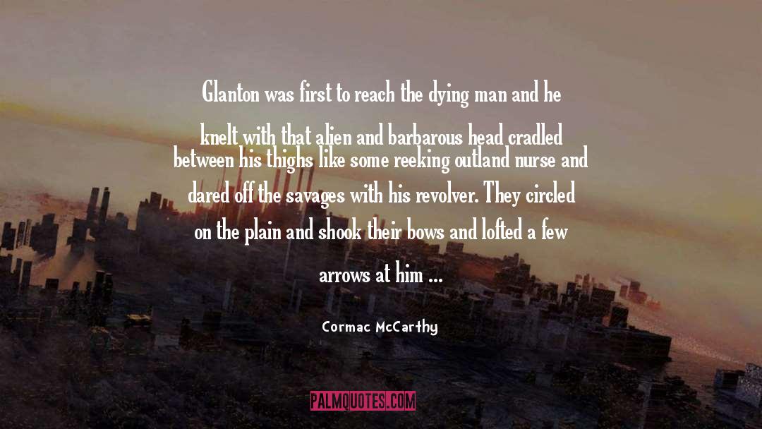 Circled quotes by Cormac McCarthy