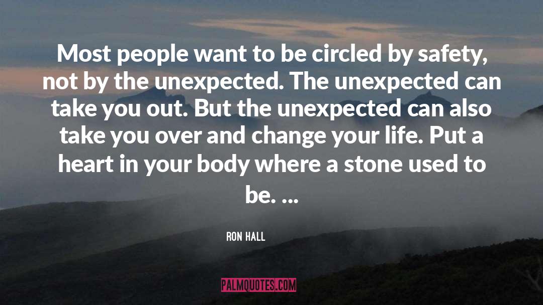 Circled quotes by Ron Hall