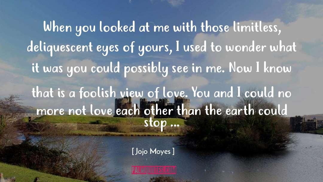 Circling quotes by Jojo Moyes